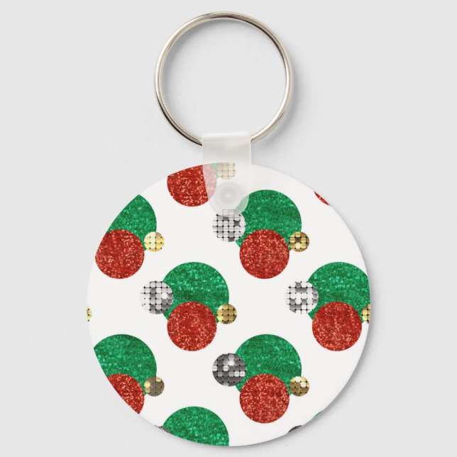 Weihnachtssteine Schlüsselanhänger (Vorderseite)