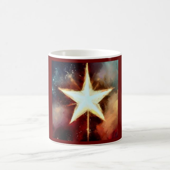 Weihnachtsstern 1 kaffeetasse (Mittel)