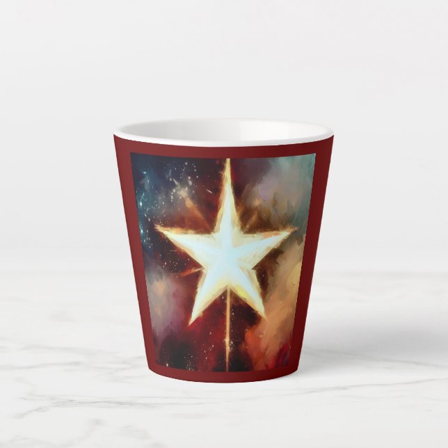 Weihnachtsstern 1 milchtasse (Vorderseite)