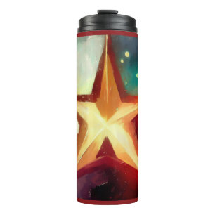 Weihnachtsstern 3 thermosbecher