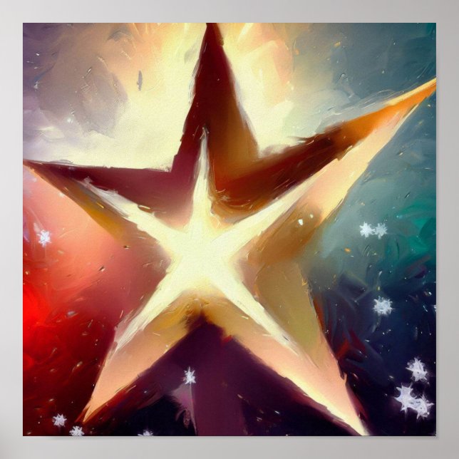 Weihnachtsstern 4 poster (Vorne)