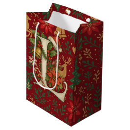 Weihnachtsstern, Anfangsbuchstabe L Buchstabe Rent Mittlere Geschenktüte