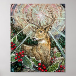 "Weihnachtsstern" drucken Poster