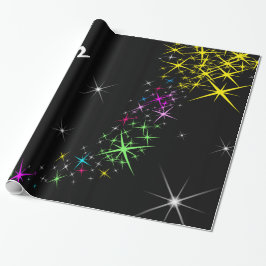 Weihnachtsstern Geschenkpapier