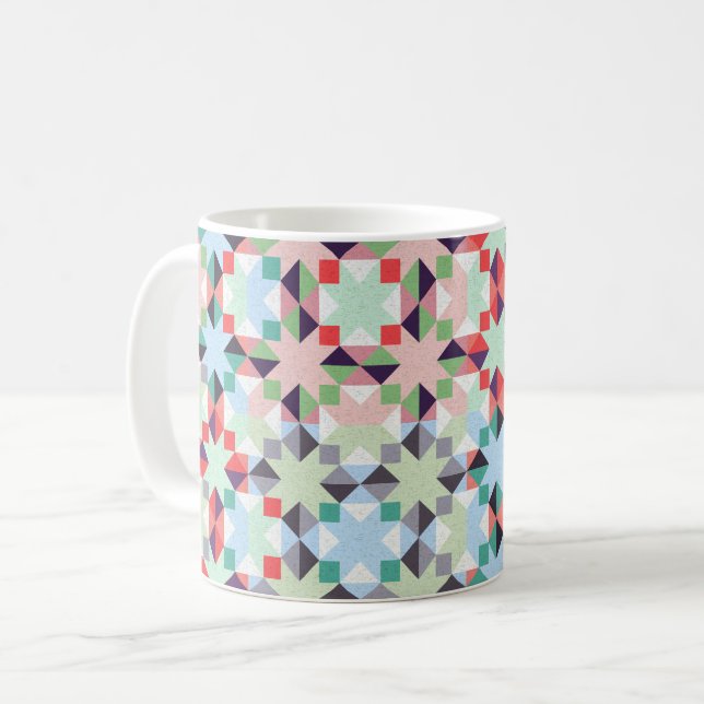 Weihnachtsstern Kaffeetasse (Vorderseite Links)