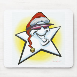 Weihnachtsstern Mousepad