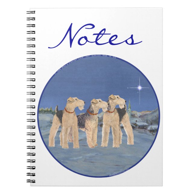 Weihnachtsstern Notizblock (Vorderseite)