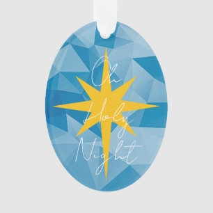 Weihnachtsstern OHOLY NIGHT Baby Jesus Birth Ornament