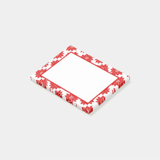 Weihnachtsstern Post-it Klebezettel