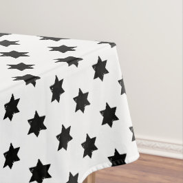 Weihnachtsstern-Potato Print Pattern Tableclout Tischdecke