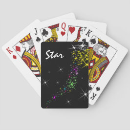 Weihnachtsstern Spielkarten