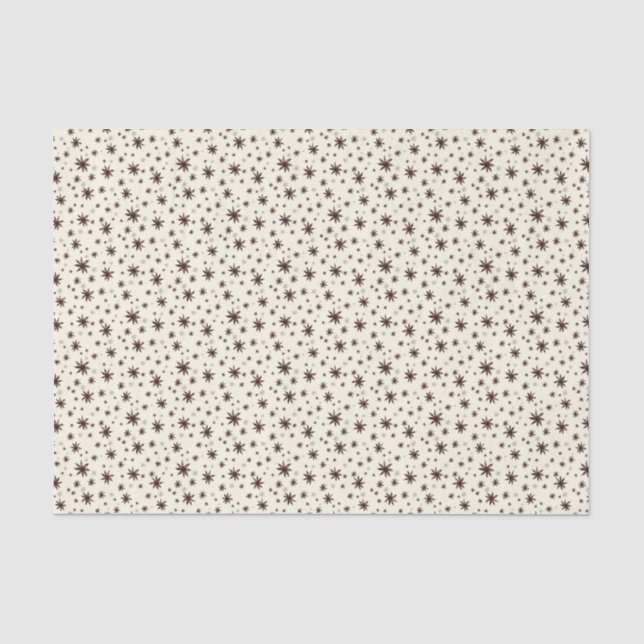 Weihnachtssternanais - Vollfarbpapier Seidenpapier (Vorderseite)