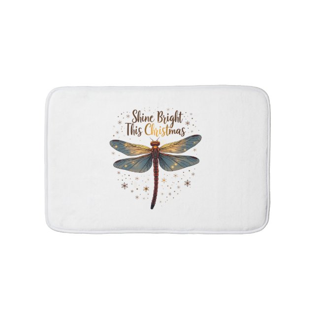 Weihnachtssterndragonfly Badematte (Vorderseite)