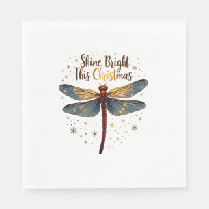 Weihnachtssterndragonfly Serviette
