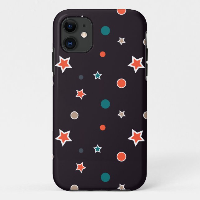 Weihnachtssterne Case-Mate iPhone Hülle (Rückseite)