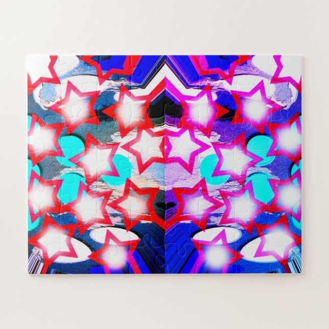 Weihnachtssterne Kunst (Horizontal)