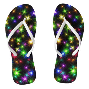 Weihnachtssternis in Multicolor - 57191 Flip Flops