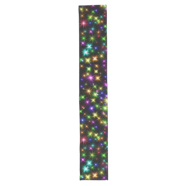 Weihnachtssternis in Multicolor - 57191 Großer Tischläufer (Vorderseite)