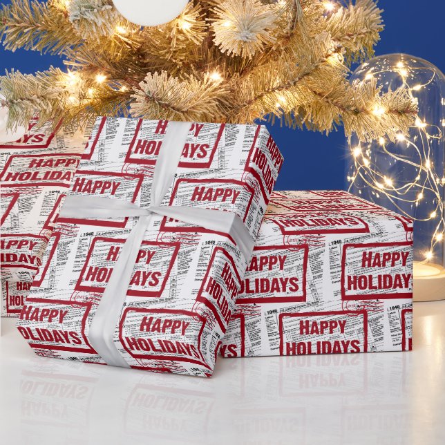 Weihnachtssteuerformulare Geschenkpapier (Feiertage)