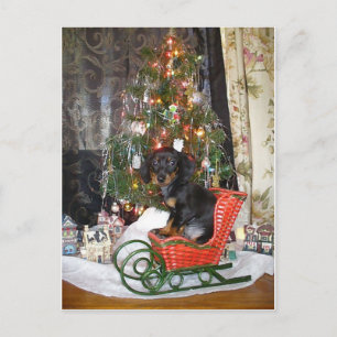 Weihnachtsstil Feiertagspostkarte