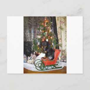 Weihnachtsstil Feiertagspostkarte