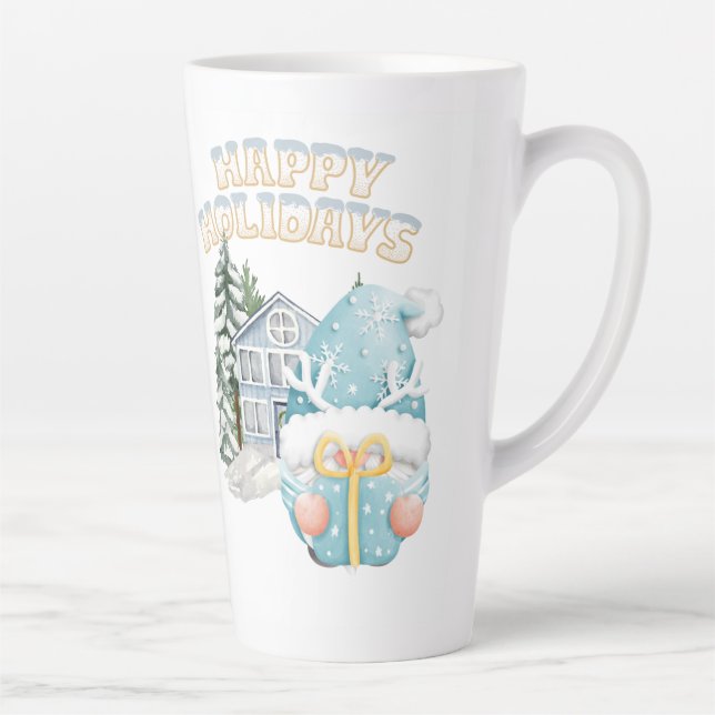 Weihnachtsstil-Latte-Mug Milchtasse (Rechts)