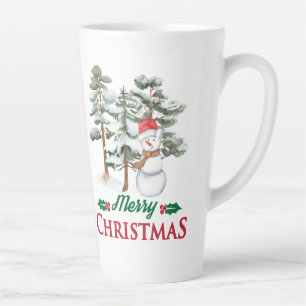 Weihnachtsstil-Latte-Mug Milchtasse