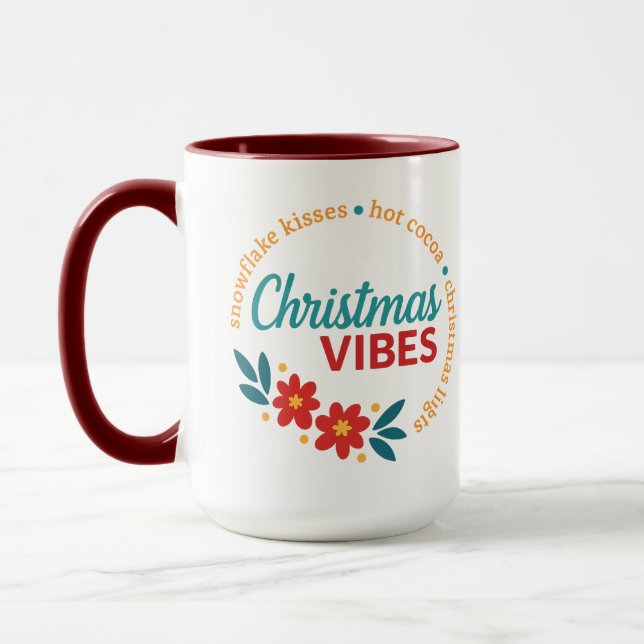 Weihnachtsstimmung Combo-Tasse Tasse (Links)