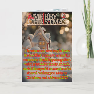 Weihnachtsstimmung Feiertagskarte