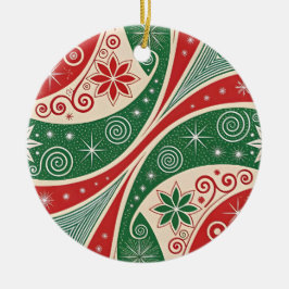 Weihnachtsstimmung Keramik Ornament