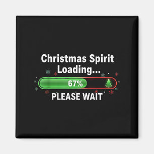 Weihnachtsstimmung lädt 67 Prozent Lustiges T-Shir Magnet