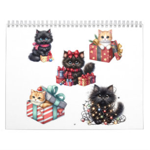 Weihnachtsstimmung pur - Weihnachtskatzen-Kalender Kalender