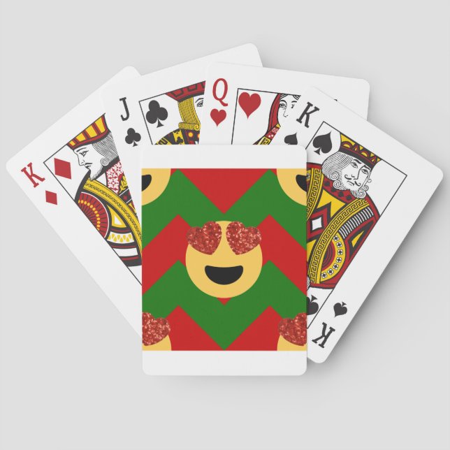 Weihnachtsstimmung Spielkarten (Rückseite)