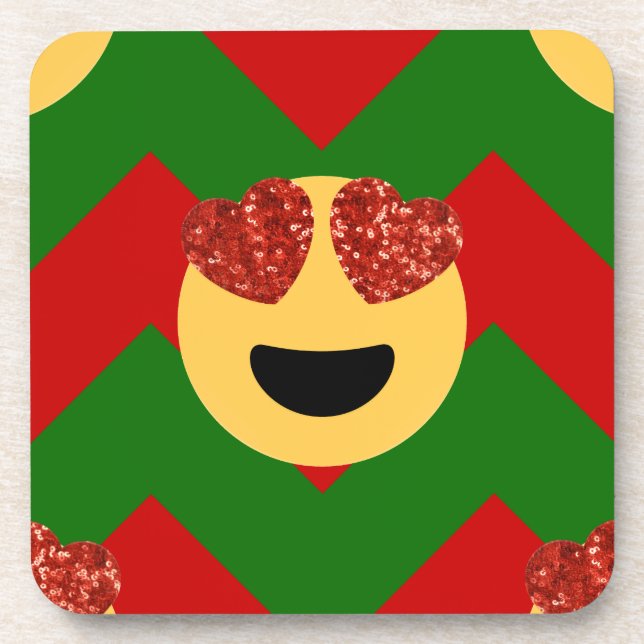 Weihnachtsstimmung Untersetzer (Vorderseite)