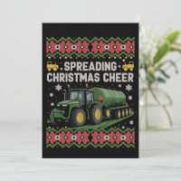 Weihnachtsstimmung verbreiten Landwirtschaft Trakt
