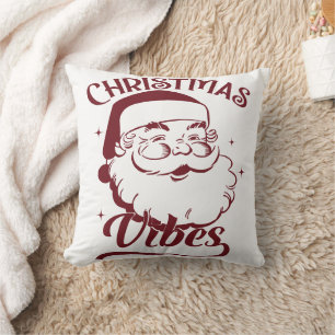 Weihnachtsstimmung Vintage-Design Kissen