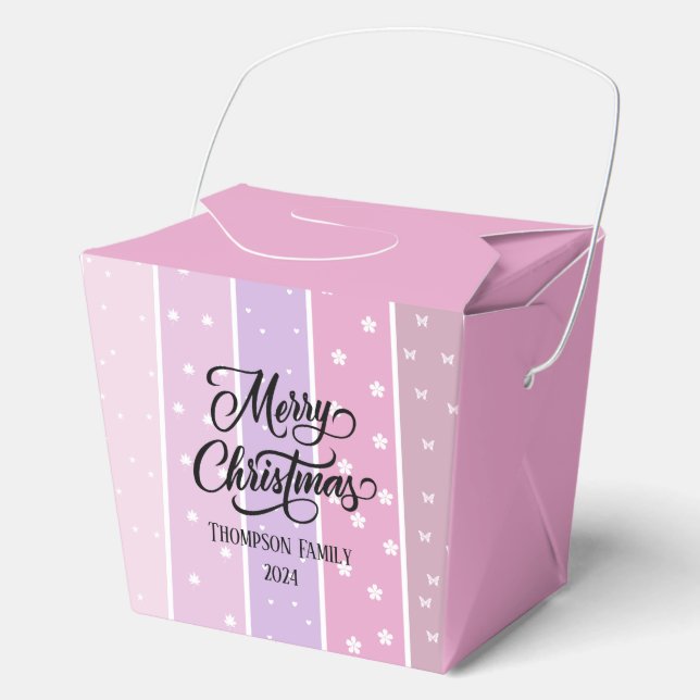 Weihnachtsstipenbox Geschenkschachtel (Vorderseite)