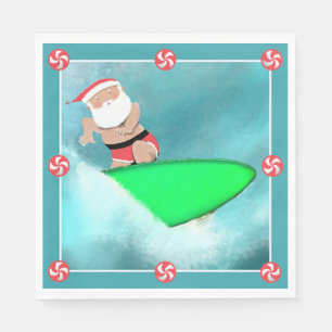 Weihnachtsstrandparty Serviette