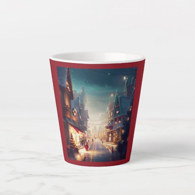Weihnachtsstraße 2 milchtasse (Vorderseite)