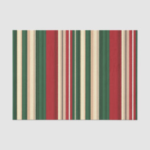 Weihnachtsstreifen-24-GEWEBE-WRAPPING-PAPIER Seidenpapier