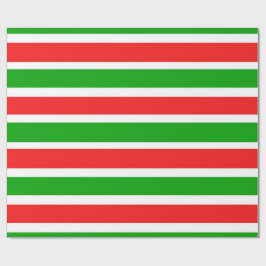 Weihnachtsstreifen Geschenkpapier