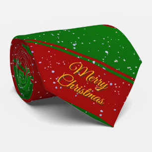 Weihnachtsstreifen Krawatte