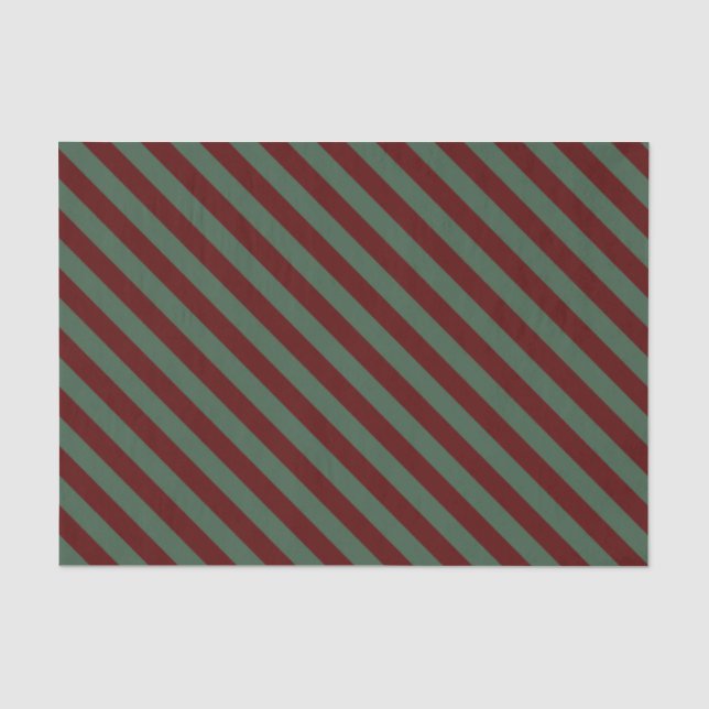 Weihnachtsstreifen Seidenpapier (Vorderseite)