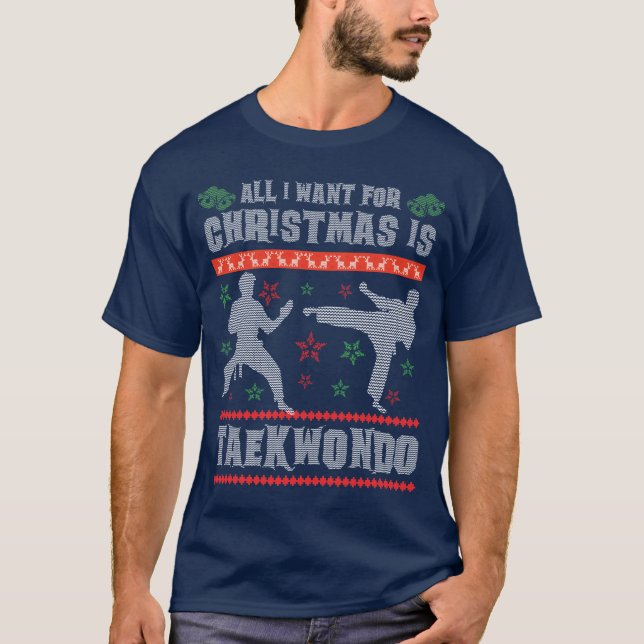 Weihnachtsstrickjacke MIXED MARTIAL ARTS-Fan T-Shirt (Vorderseite)