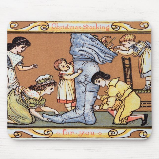 WeihnachtsStrumpf für Sie Mousepad (Vorne)