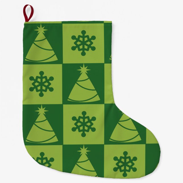 Weihnachtsstrumpf Großer Weihnachtsstrumpf (Vorderseite)