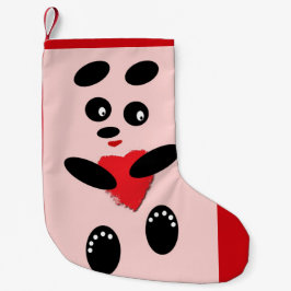 WeihnachtsStrumpf-Panda in der Liebe klein Kleiner Weihnachtsstrumpf