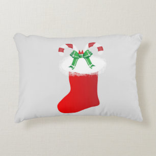 WeihnachtsStrumpf-WeihnachtsStrumpf mit Süßigkei Zierkissen
