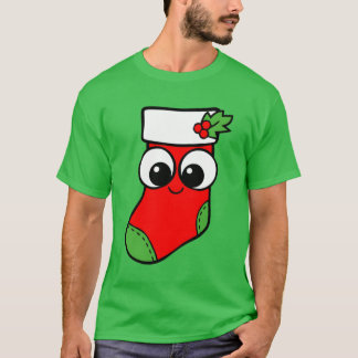 Weihnachtsstrümpfe Familie T-Shirt