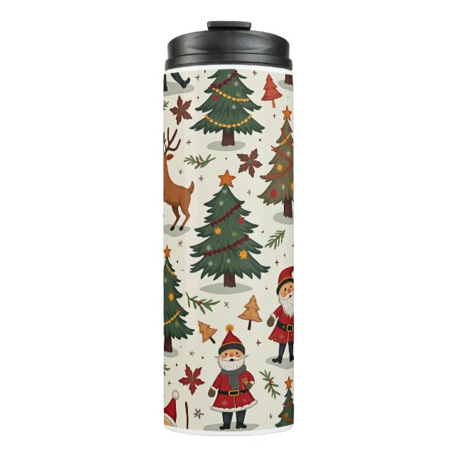 Weihnachtsstürmer Thermosbecher (Vorderseite)